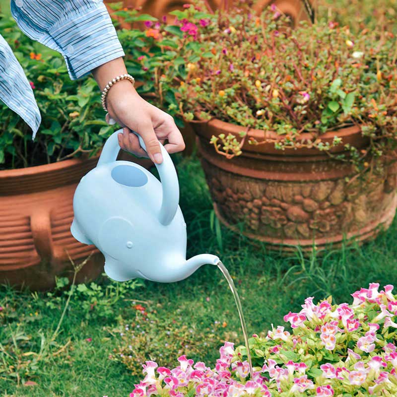 Cute PE Plastik Watering Can kanggo Bocah-bocah